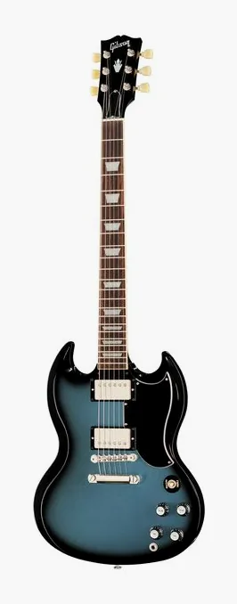 Gibson SG ´61 Standard Pelham Blue visto di fronte