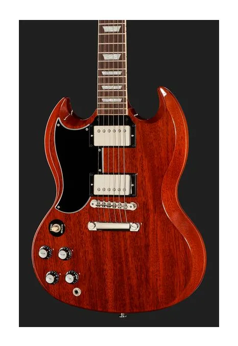 Gibson SG ´61 Standard VC LH, corpo e verniciatura in primo piano