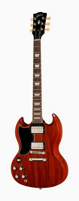 Gibson SG ´61 Standard VC LH in primo piano frontale