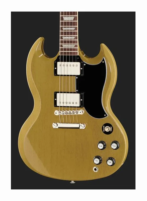 Gibson SG 61 Standard TV Y, paletta con meccaniche e logo