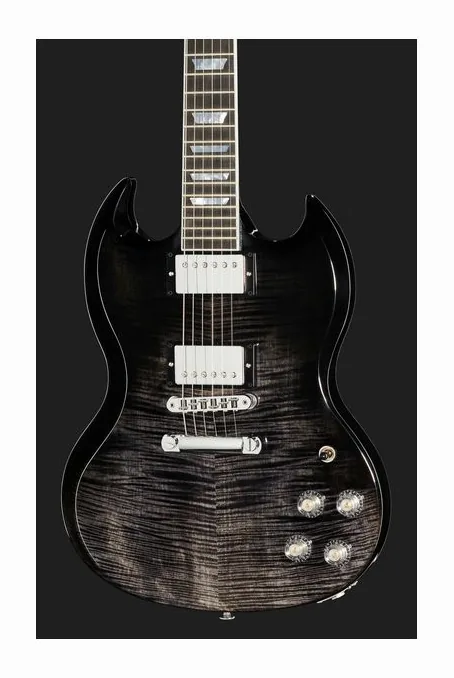 Gibson SG Modern TBF, manico e tastiera visti di lato