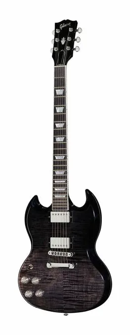 Gibson SG Modern TBF LH in primo piano frontale