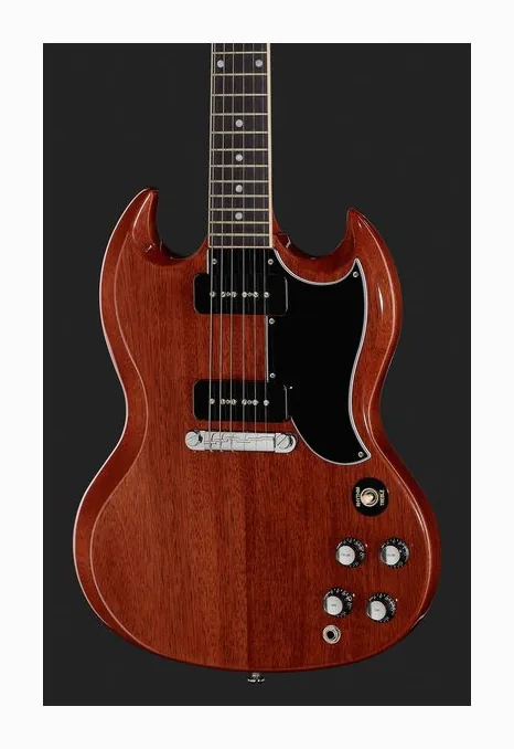Gibson SG Special Vintage Cherry, ponte e meccaniche di intonazione