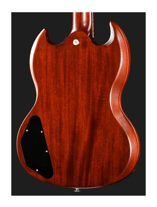 Gibson SG Standard '61 Faded VCS, corpo e verniciatura in primo piano
