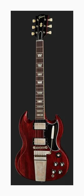 Gibson SG Standard ´64 Maestro CH VOS, profilo laterale del corpo