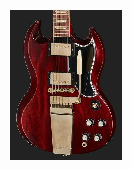 Gibson SG Standard ´64 Maestro CH ULA, curve del body viste dall'alto