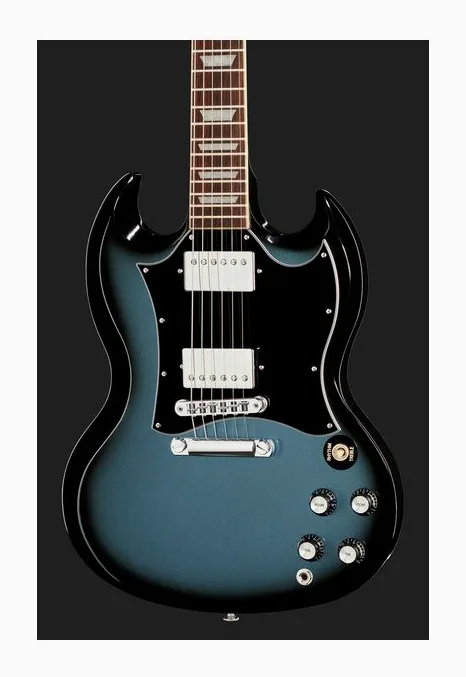 Gibson SG Standard Pelham Blue B., ponte e meccaniche di intonazione