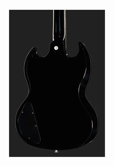 Gibson SG Standard Pelham Blue B., curve del body viste dall'alto