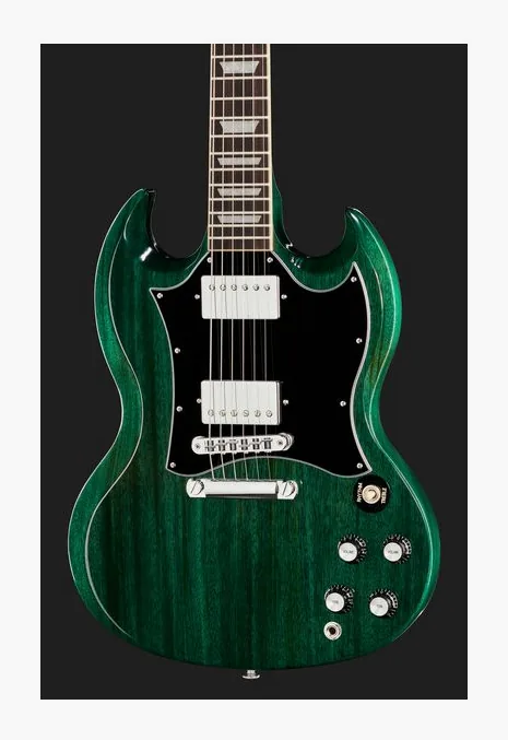 Gibson SG Standard Trans. Teal, ponte e meccaniche di intonazione