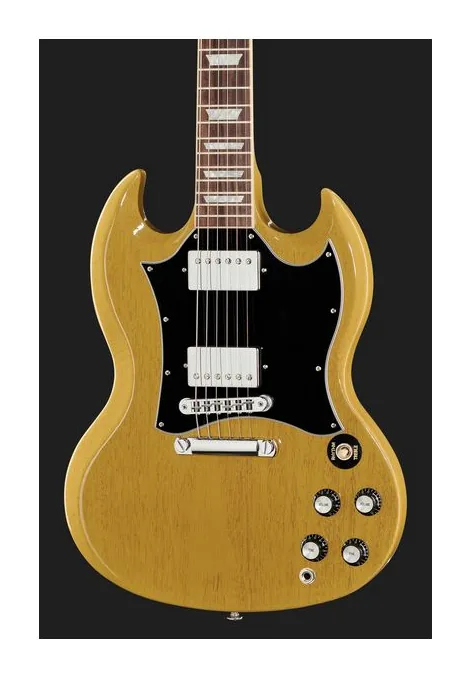 Gibson SG Standard TV Yellow, profilo laterale del corpo