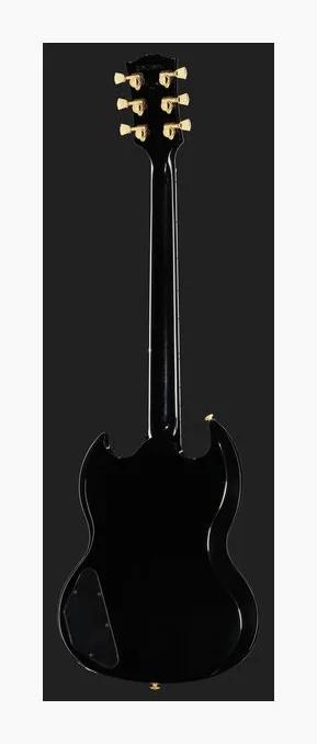 Gibson SG Supreme TEB, paletta con meccaniche e logo