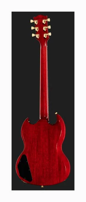 Gibson SG Supreme Wine Red, manico e tastiera visti di lato