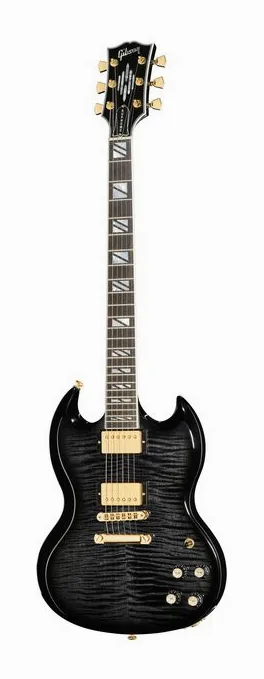 Gibson SG Supreme TEB in primo piano frontale