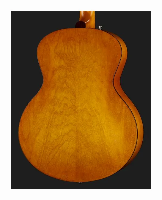 Godin 5th Ave Jumbo P90 Harvest Gold, profilo laterale del corpo