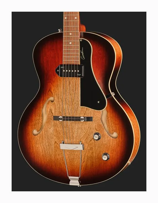 Godin 5th Ave Kingpin P90 VB, profilo laterale del corpo