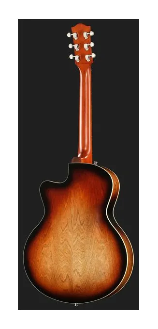 Godin 5th Ave Kingpin II VB, curve del body viste dall'alto