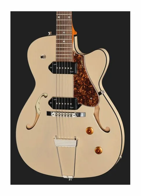 Godin 5th Ave TL Kingpin P90 OC, manico e tastiera visti di lato