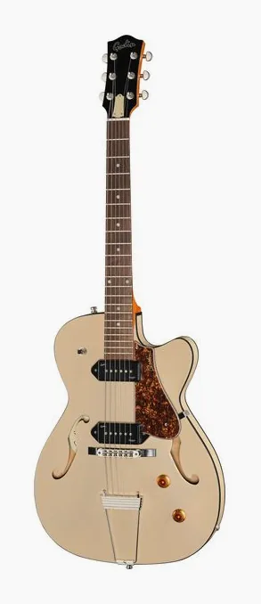Godin 5th Ave TL Kingpin P90 OC fotografato frontalmente