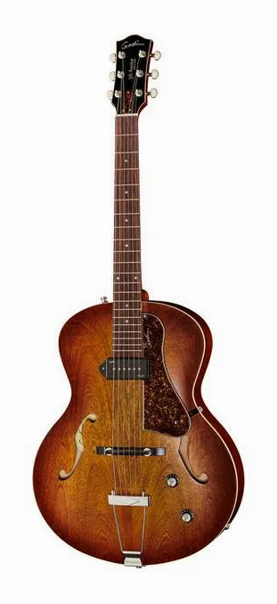 Godin 5th Avenue Kingpin Cognacburst visto di fronte