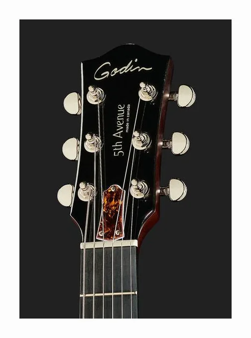 Godin 5th Avenue Uptown Custom BR, vista posteriore del corpo