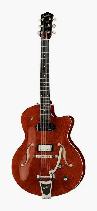 Godin 5th Avenue Uptown Custom BR in primo piano frontale