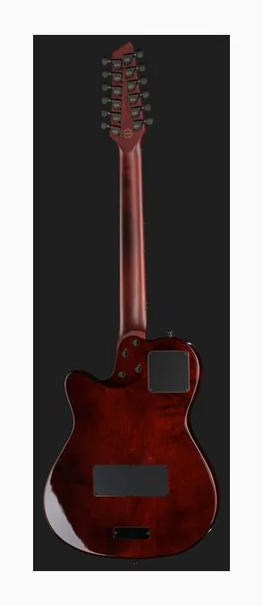 Godin A12 Ultra Dlx Lightburst, ponte e meccaniche di intonazione