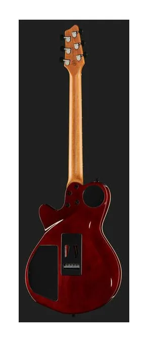 Godin xtSA Koa, curve del body viste dall'alto