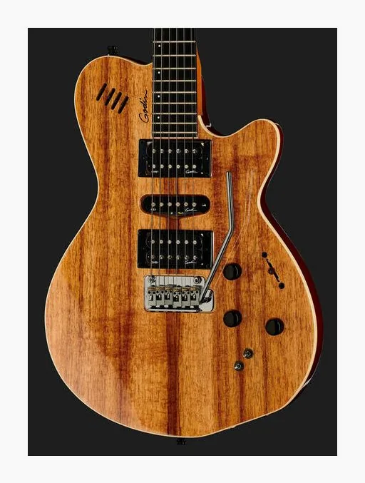 Godin xtSA Koa, paletta con meccaniche e logo