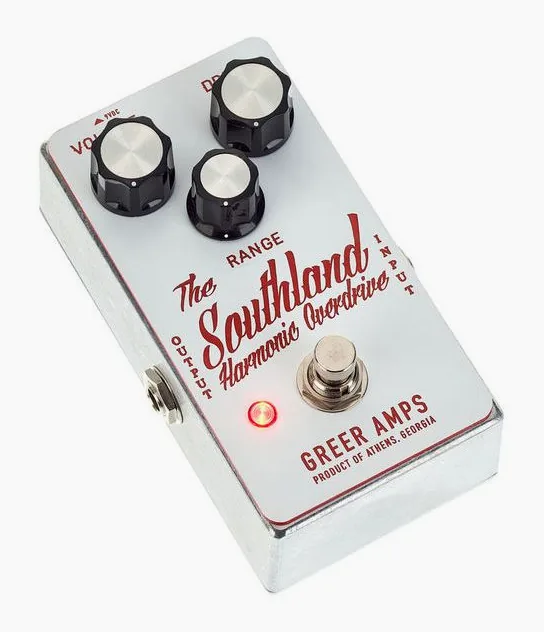 Greer Amps Southland Overdrive, grafica del pannello superiore