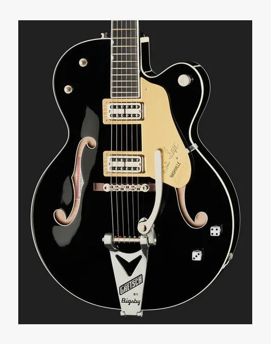 Gretsch Brian Setzer G6120T-BSNSH BK, vista posteriore del corpo