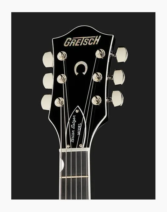 Gretsch Brian Setzer G6120T-BSNSH BK, manico e tastiera visti di lato