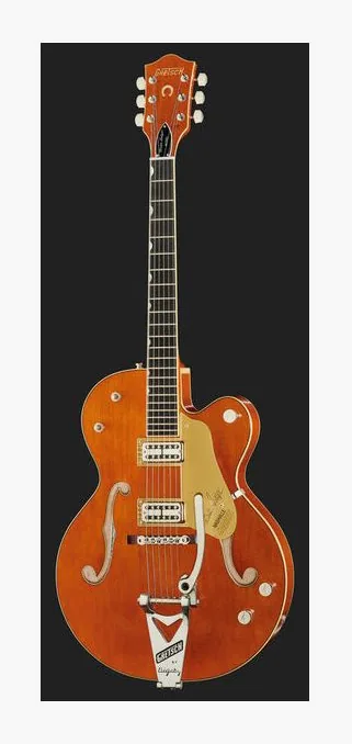 Gretsch Brian Setzer G6120T-BSSMK 59, corpo e verniciatura in primo piano