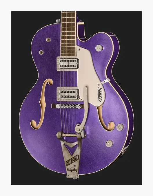 Gretsch 6120CST 59 Purple Relic, selettore pickup e jack di uscita