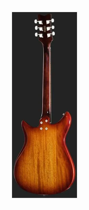 Gretsch EMTC CVT HVNA BRST, curve del body viste dall'alto