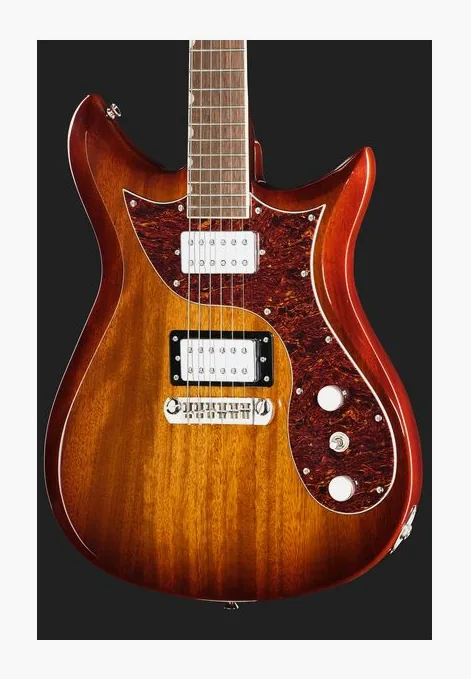 Gretsch EMTC CVT HVNA BRST, capotasto e prime posizioni della tastiera