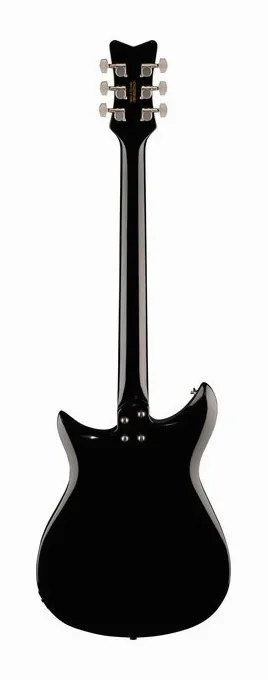 Gretsch EMTC CVT Baritone BRSTL FOG, curve del body viste dall'alto