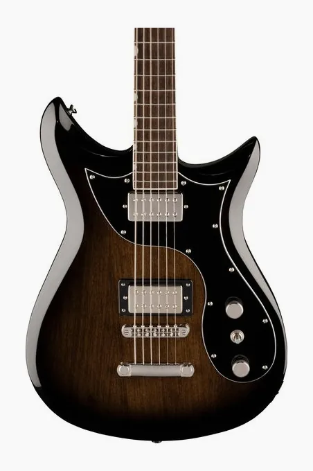 Gretsch EMTC CVT Baritone BRSTL FOG, vista posteriore del corpo