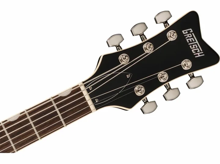 Gretsch EMTC CVT Baritone BRSTL FOG, capotasto e prime posizioni della tastiera