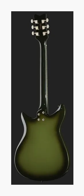 Gretsch EMTC CVT WYCHWD GRN, ponte e meccaniche di intonazione