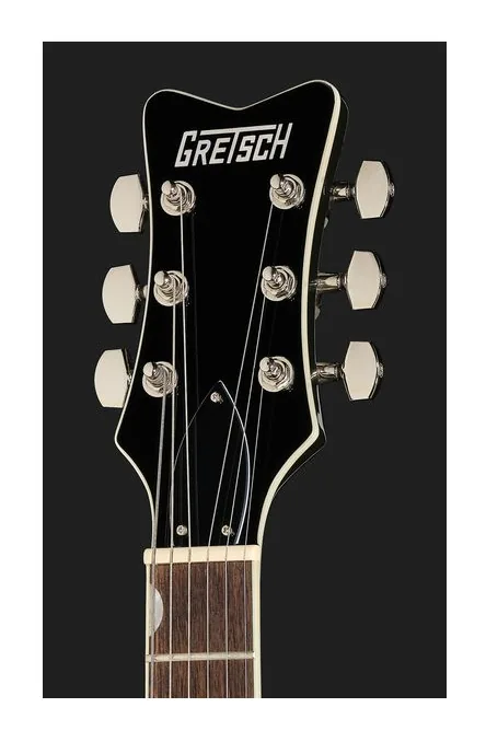 Gretsch EMTC CVT WYCHWD GRN, corpo e verniciatura in primo piano