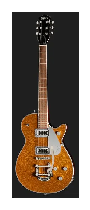 Gretsch EMTC Sparkle Jet FT GLD SPK, profilo laterale del corpo