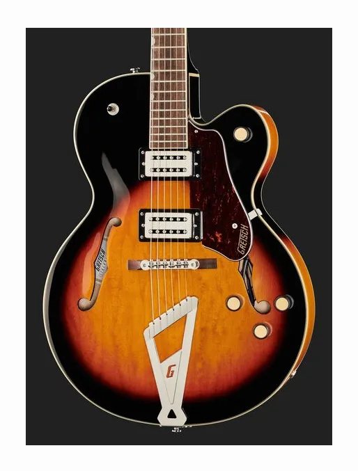 Gretsch G2420 ABB Streamliner, paletta con meccaniche e logo
