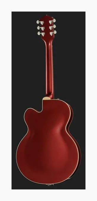 Gretsch G2420T STRML HLW SC BRNDWN, curve del body viste dall'alto