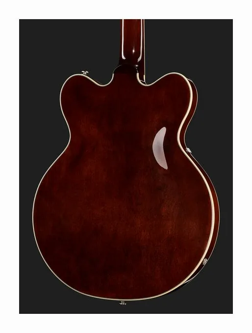 Gretsch G2622 Streamliner GM LH, manico e tastiera visti di lato