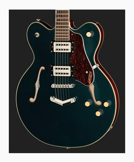 Gretsch G2622 STRML CB DC MD SPH, manico e tastiera visti di lato