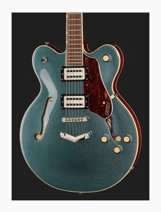 Gretsch G2622 STRML CB DC GNMTL, selettore pickup e jack di uscita