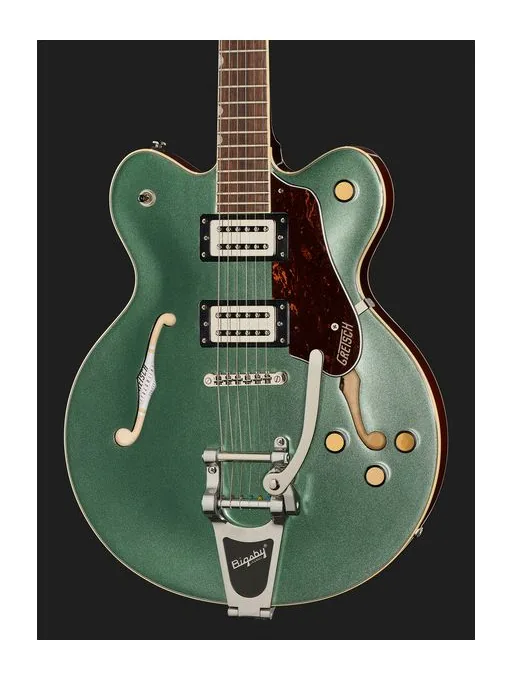 Gretsch G2622T STRML CB DC STL OLV, selettore pickup e jack di uscita