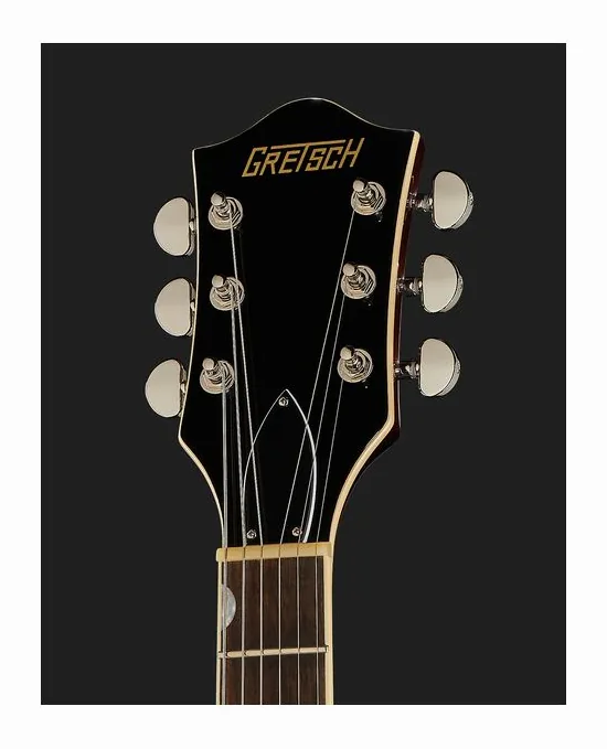 Gretsch G2622T STRML CB DC DENM, paletta con meccaniche e logo