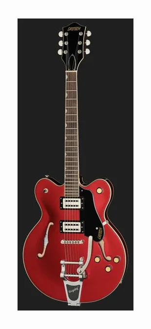 Gretsch G2622T STRML CB DC BRNDWN, capotasto e prime posizioni della tastiera