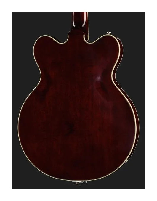 Gretsch G2622T STRML CB DC BRNDWN, corpo e verniciatura in primo piano